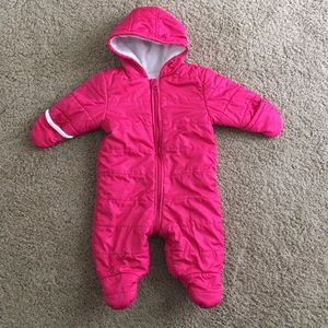 Winter jumpsuit for baby girl